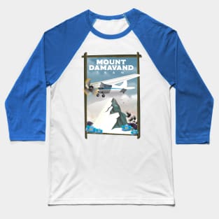 Mount Damavand Baseball T-Shirt